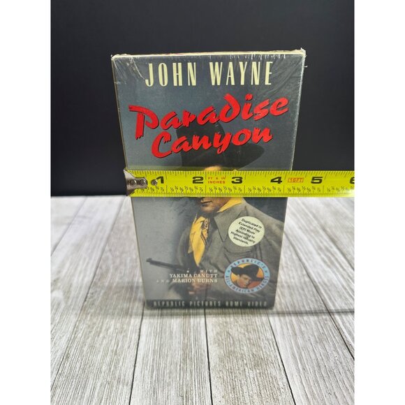 Paradise Canyon VHS Movie 1991 John Wayne - NEW SEALED! - Picture 6 of 6